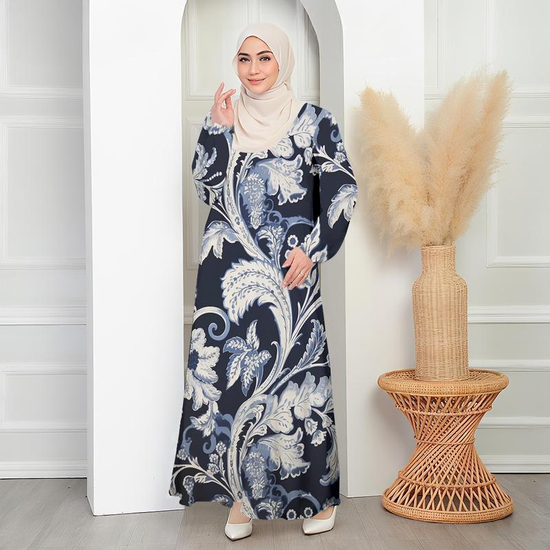 Muslim Women's Robe, Loose, Casual Style, Lightweight, Breathable, Soft, Comfortable, Suitable for Fashion and Tradition, Manufactured In 2025