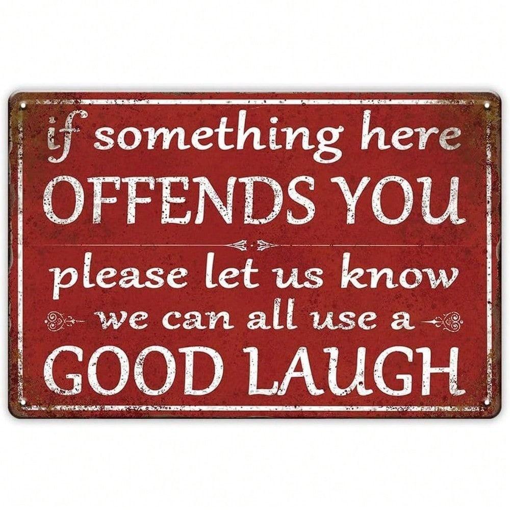 Vintage Metal Tin Sign Retro Home Wall Decor 20x30cm