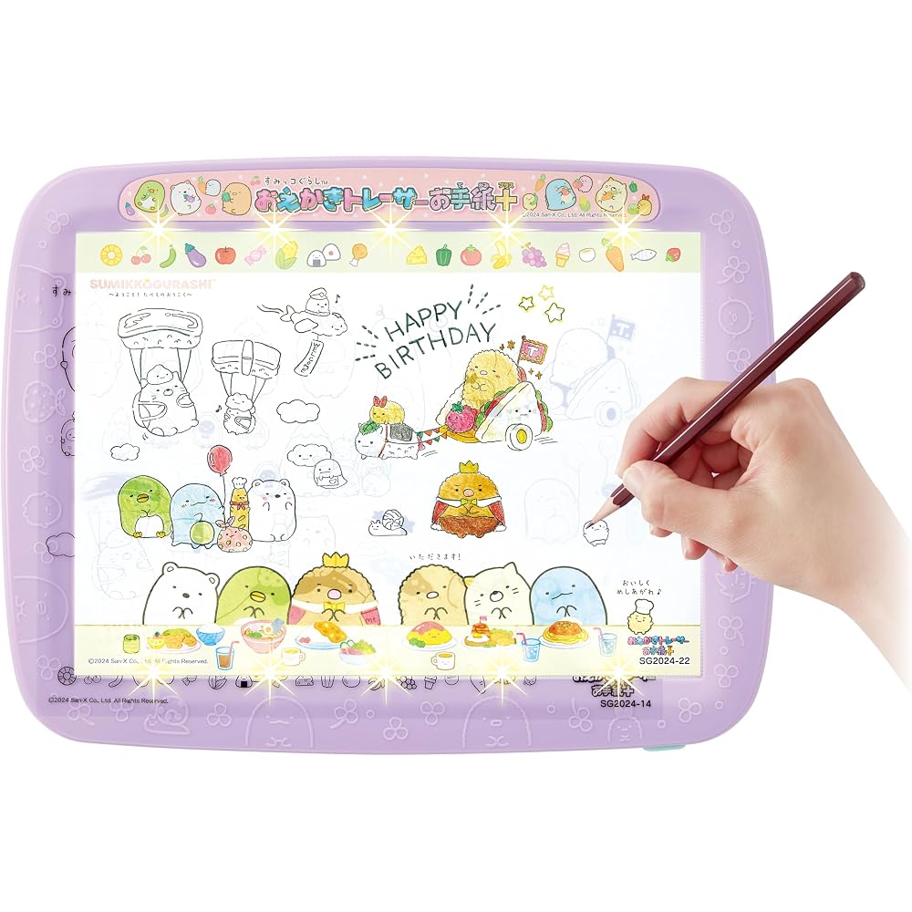 Agatsuma (AGATSUMA) Sumikko Gurashi Drawing Tracer Letter + (Plus) Target Age 6 and up