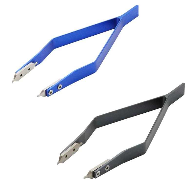Spring Tweezers 7825 V Shape Metal Spring Tweezers Watch Band Removing Watch Repairing Tool for Watchmaker Watch Repairing Tools