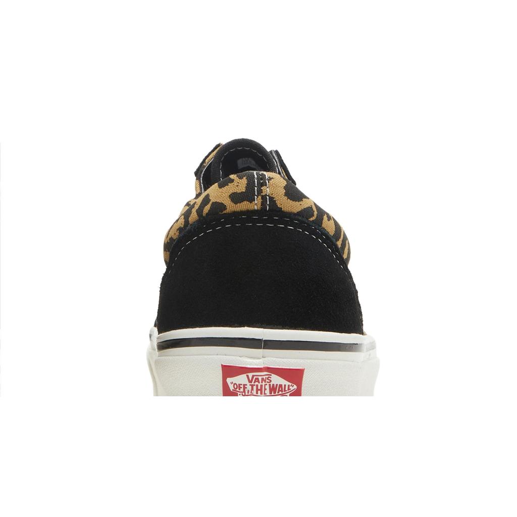 Vans Old Skool 36 DX 'Anaheim Factory - Leopard' (Unisex) Black / Tan Leopard Skate Shoes VN0A54F39GI