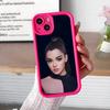 Hailee Steinfeld Thicken TPU Mobile Phone Case for iPhone 17 16 15 14 13 12 11 Air Pro Max Plus Colorful Cover