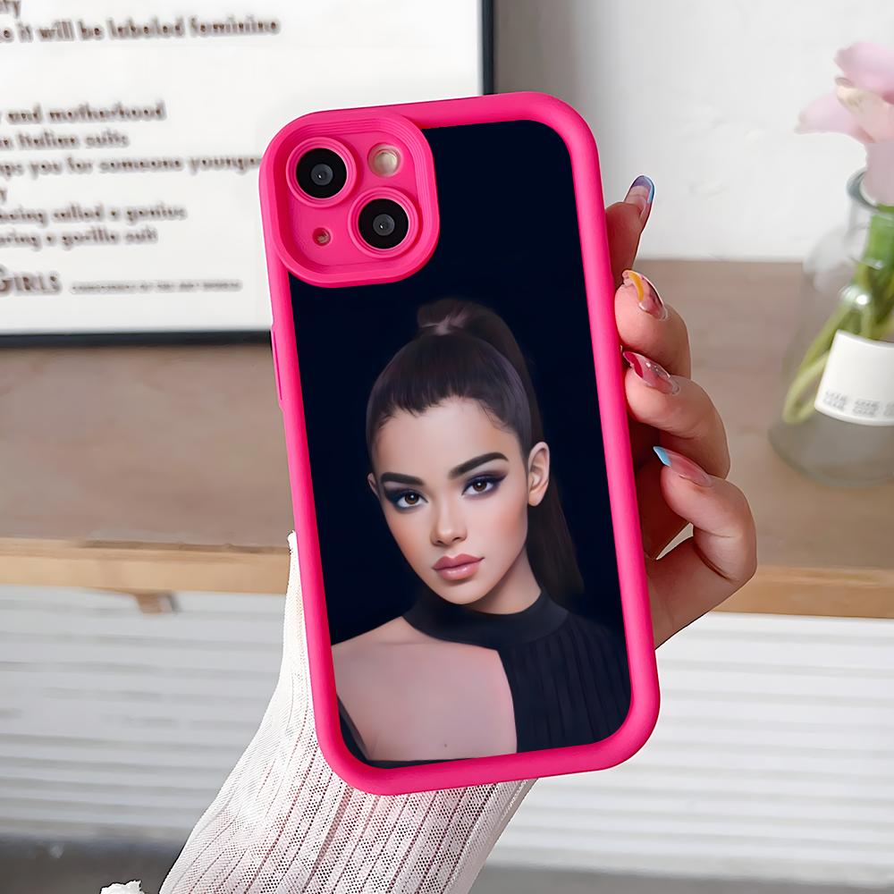 Hailee Steinfeld Thicken TPU Mobile Phone Case for iPhone 17 16 15 14 13 12 11 Air Pro Max Plus Colorful Cover