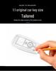 Ford Model A Carbon Fiber Pattern TPU Car Key Protective Case