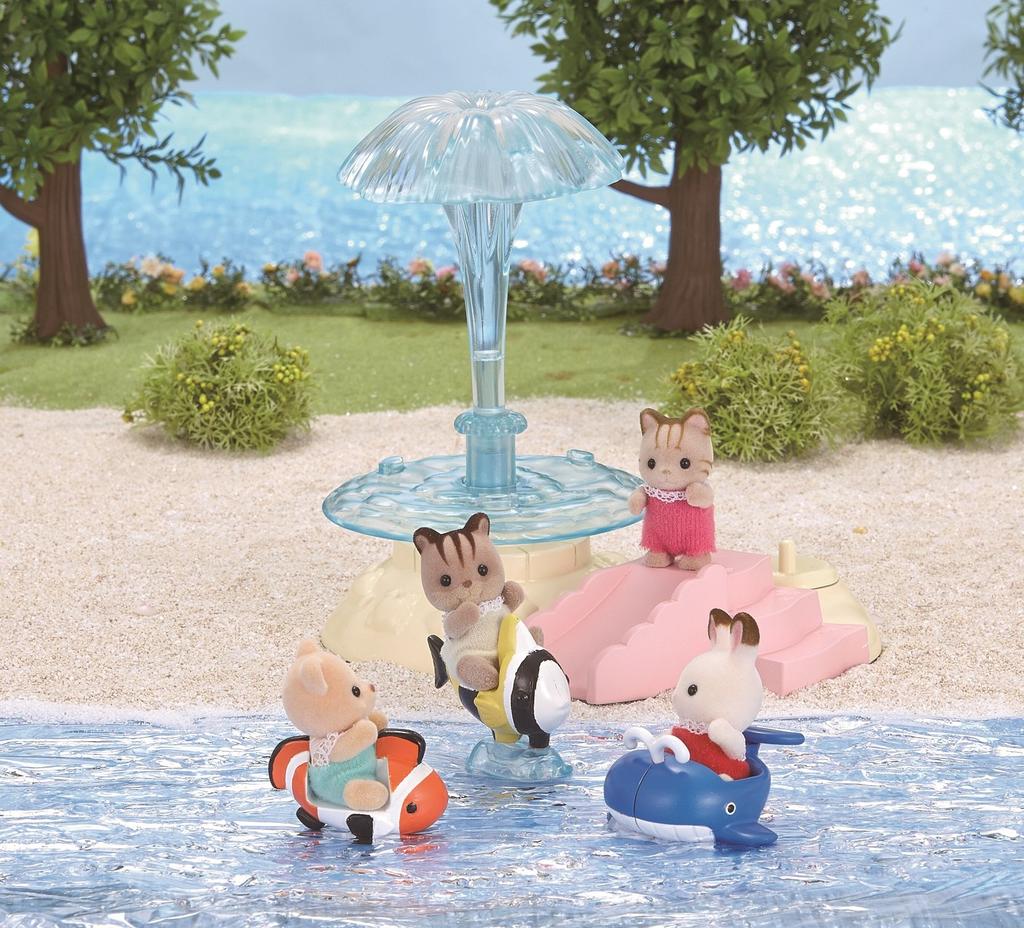 Rodinný výlet Sylvanian Families [kolotoč u moře] Co-59