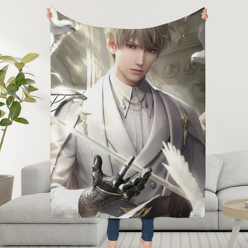 And Blanket Throw Super Xavier D-Deepspace Cosy L-Love Plush Living Room Sofa Couch Childish Birthday Gifts