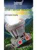 Tripod-Mountable LED Headlamp: 3-Level Dimming, Sensor, Type-C Charging, Bright White Light, Long Battery Life for Night Fishing