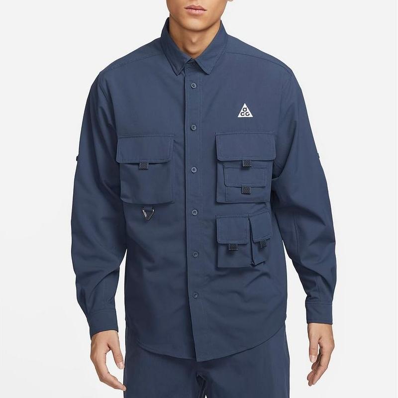 Nike ACG Dri-FIT UV Devastation Trail Jacket 'Blue' Men's DN3937-437