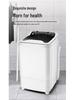 Compact Semi-Automatic Mini Washing Machine for Dorms & Home - Ideal for Students, Infants, and Children.