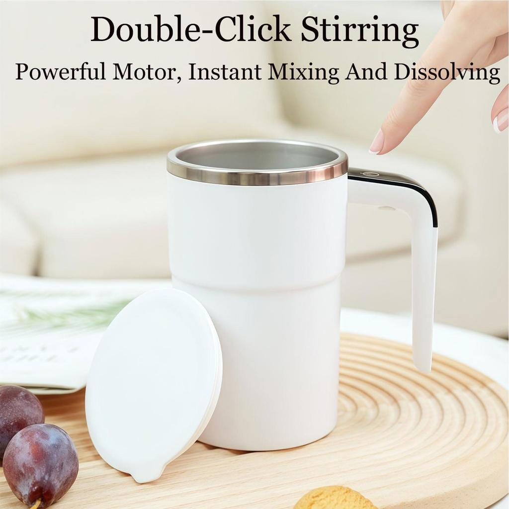 Automatic Mixing Coffee Cup Rechargeable Electric Stirrer Automatic Coffee Cup Stirrer For Milk Cocoa Hot Chocolate Drinks