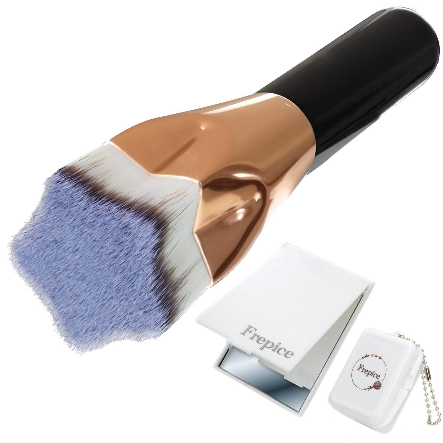 

Frepice Liquid Makeup Brush, Concealer, StarHeart Shape, Short Bristles, Close Fit (STAR)