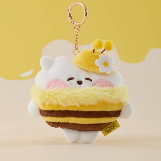 BT21 Edice včela medonosná minini Krejčovský metr Plyšový klíčenka