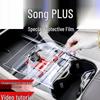 Película de Proteção Interna em TPU para BYD Song Plus: Tela, Câmbio & Controle Central