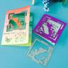 Love Frame Metal Cutting Dies Stencils Die Cut for DIY Scrapbooking Album Paper Card Embossing