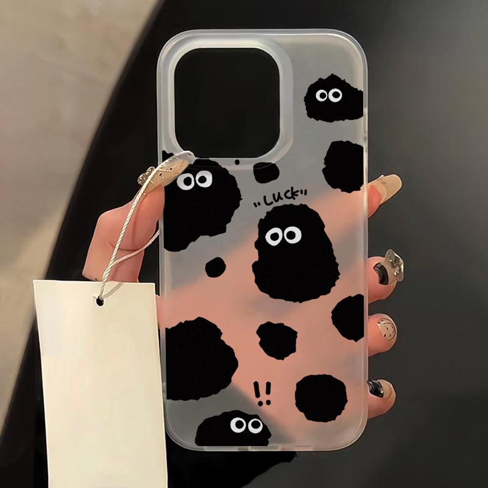 Silicone Phone Case for iPhone 13 Pro Max Funda iPhone 11 15 16 14 Plus 12 Mini 16promax 13promax Transparent Matte Lable Cover