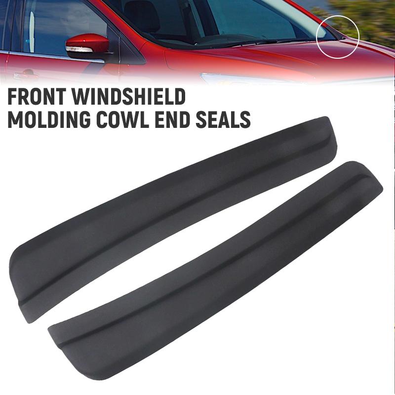 Front Windshield Molding Cowl End Seal Side Trim Cover for Ford Escape 2017 2018 2019 LH RH GJ5Z-78018A17-AB GJ5Z-78018A16-AB