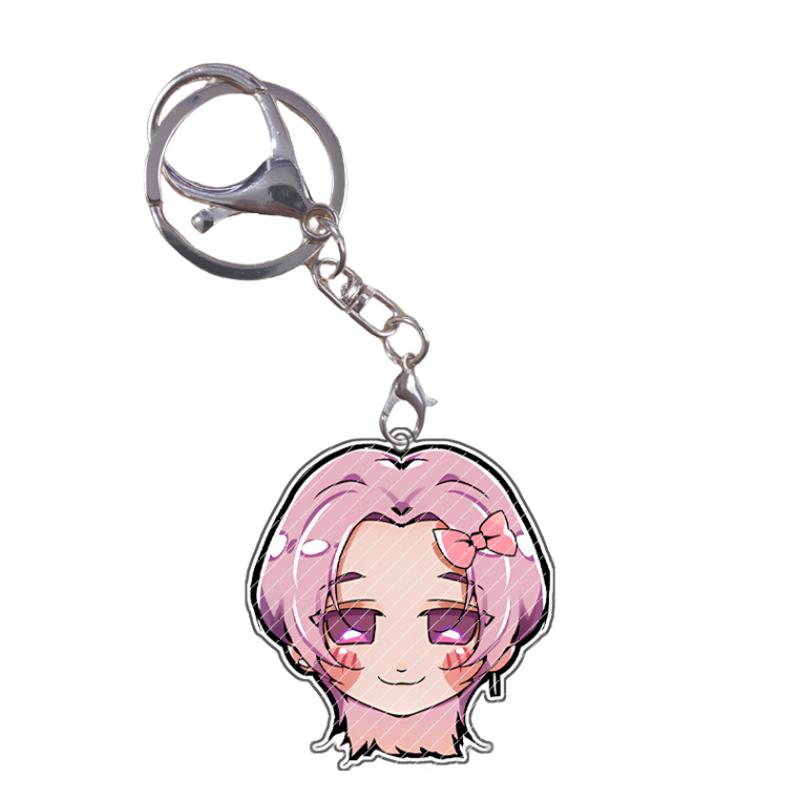 Acrylic Keychain KPop Demon Hunters Rumi Mira Zoey Jinu Baby Saja Celine Bobby Cartoon Anime Characters Gift Pendant Decoration