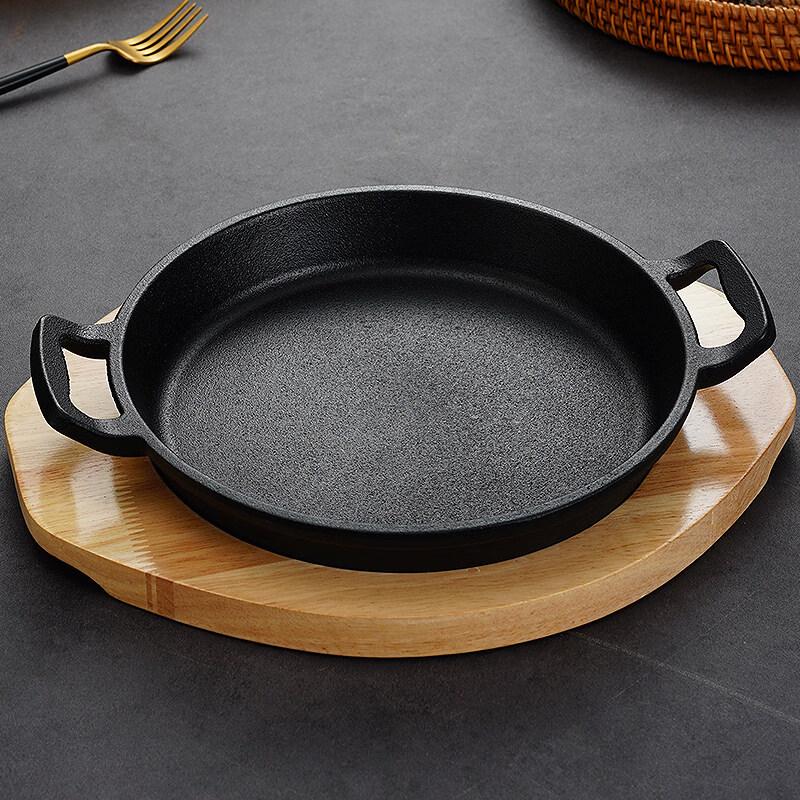 Xiuzhi Thickened Cast Iron Teppanyaki Grill Pan