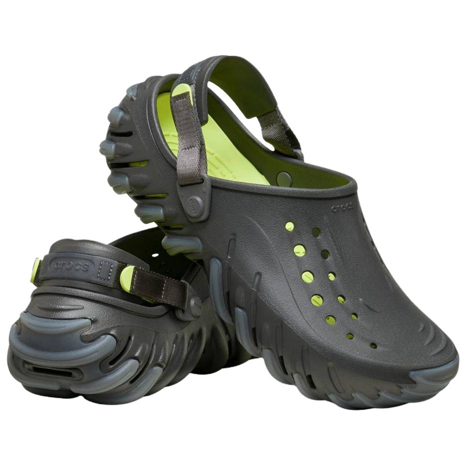 Crocs Echo Icey Ro Clog Fashionable Comfortable Clogs Men Clogs Black 211458-0LD