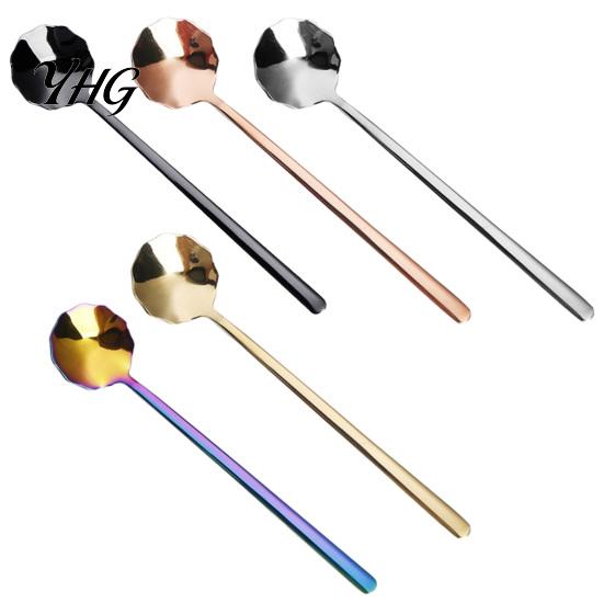 Modern Tableware for Desserts 304 Stainless Steel Lace Dessert Spoon, Coffee Stirring Spoon Elegant Gift Spoons Friends Kids, Metal Teaspoon