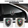Cloud Design Car Badge Aluminum Alloy Auto Trunk Decal Sticker For Perodua Alza Myvi Viva Axia Bezza Kembara Ativa Kancil Kelisa