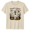 Spooky Season TShirt Skeleton Jack O Lantern Halloween Gift For Him And Her