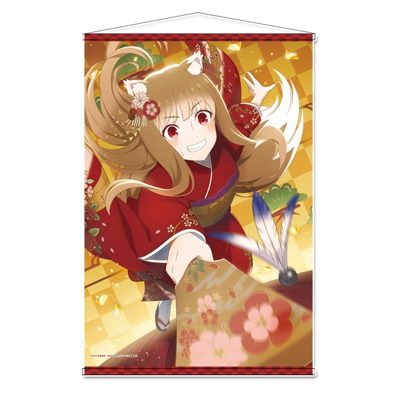 

Seasonal Plants Spice and Wolf B2 Tapestry New Year s H728mm x W515mm Suede