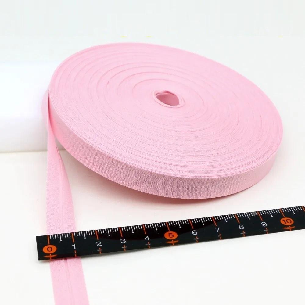 12mm(1/2") Narrow Ironed Single Folded Cotton Solid Color Bias Binding Tape Diy Ribbon Garment Quilt Craft Sewing Accessories