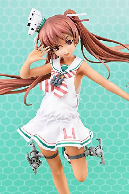 Kantai Collection Libeccio Scale Complete Figure Through Mail Order Via Hobby Japan Monthly Magazine June July 2017 and Select -KanColle- (Regular