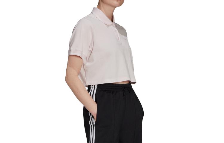 Adidas Originals Polo Shirt Women's Pearl Crystal Purple H56470