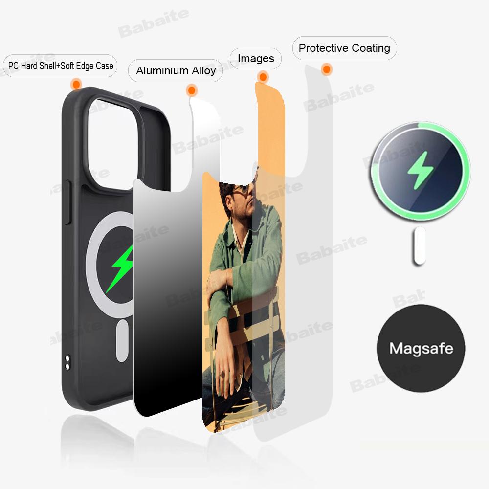 

Singer N-Niall H-Horan Phone Case Magnetic Case For IPhone 16 14 13 12 11 15 Pro Max Plus For Magsafe Wireless Charge Cover iPhone 15Pro Max