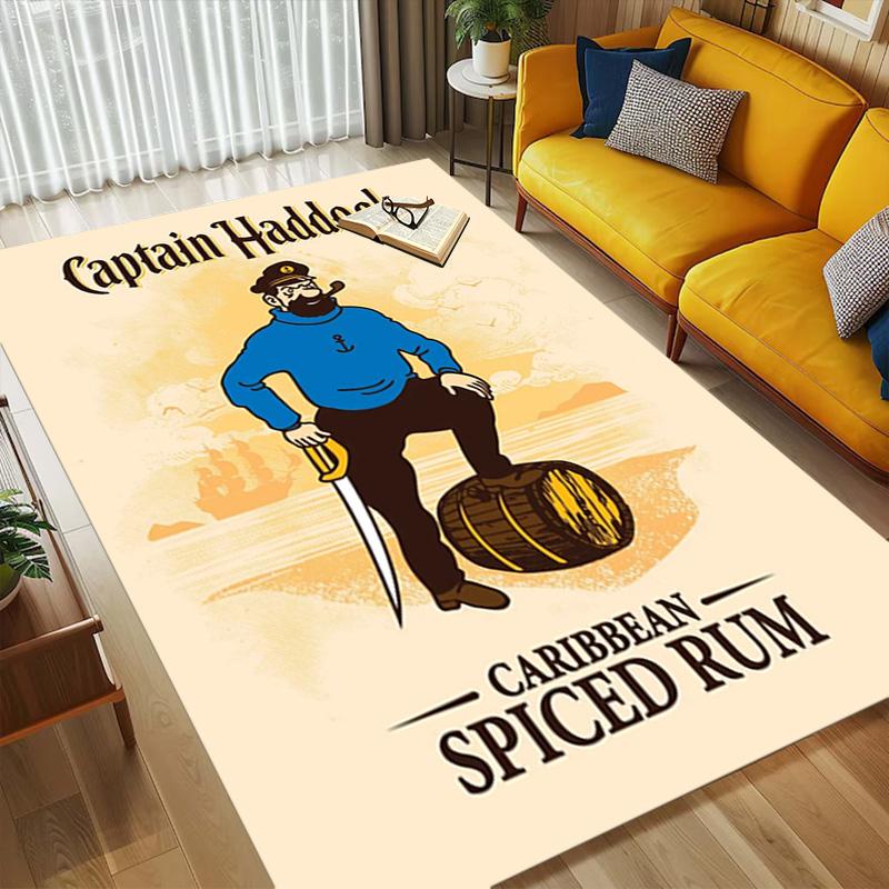 Captain Haddock Living Room Nonslip Area Rug Soft Carpet For Bedroom Game Playroom Sofa Office Home Decor Doormat Christmas Gift C926871