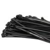 Plastic Nylon Cable Ties Self-locking Black Plastic Winding Cable Ties To Fix Nylon Cable Ties To Fix Cables