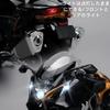 JoFist 1/6 Scale Alloy Motorcycle Model with Sound & Light, Exhaust Spray Classic Sentiment Collection (1:6 C, Approx. 35x14x21CM)