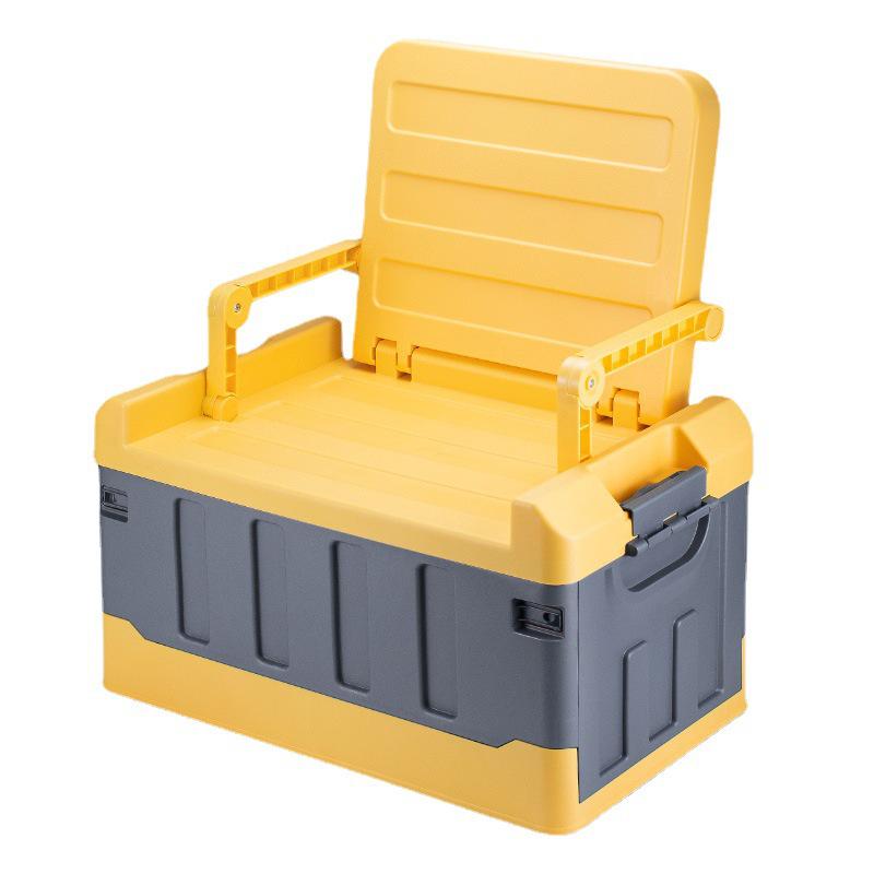 Ladă de depozitare pentru exterior: Organizator montat pe mașină pentru provizii de camping