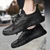 Fashion Classic New Men Shoe Hollow Out Men Casual Summer Shoes Male Comfortable Driving Shoe for Men Fashion Breathable Casual Shoes