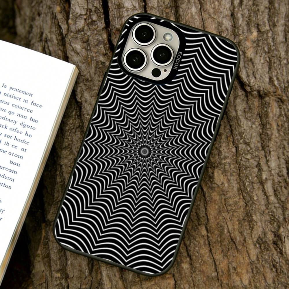 Minimalist Geometric Patterns  Phone Case For iPhone 17,16,15,14,13,12,11 Plus,Pro Max,XS,Colorful Silver Phone case Funda Cover
