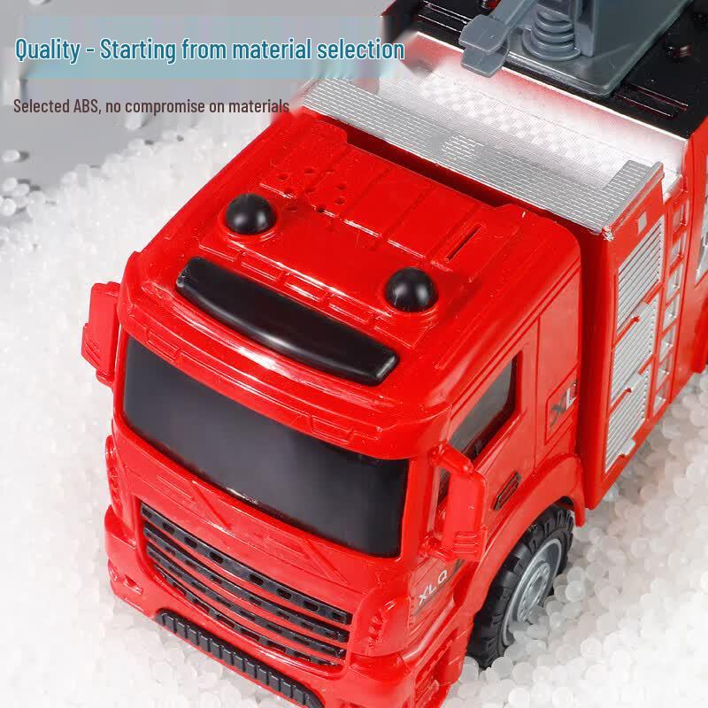 Children's Rescue Vehicle Toy Set
