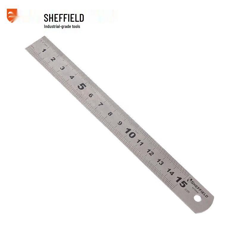 Sheffield 6-inch (150mm) Stainless Steel Ruler