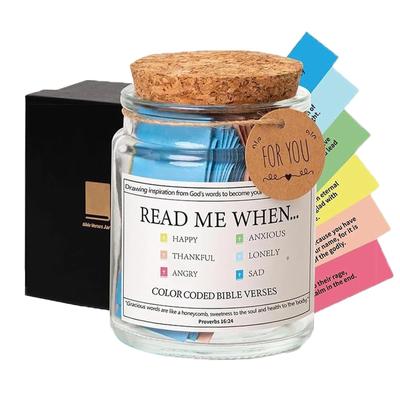 Bibelverse im Glas, Lies mich wenn Bibelverse Glas Schriftglas Gebetsglas Geschenk