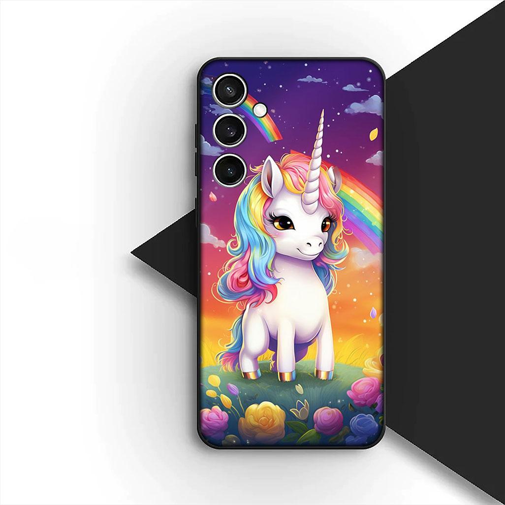 Cover for Huawei P30 P20 Mate 20 Pro Lite Y7 Y6P Y7A 2019 Nova 5T 3I Casing Silicone Phone Case Unicorn Horse Wallpaper Huawei Y7a