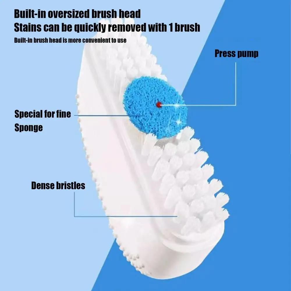 JJ19  Down Jacket Foam Cleaning Brush Detergent with Brush for Down Insulated Clothing High-Performance At-Home