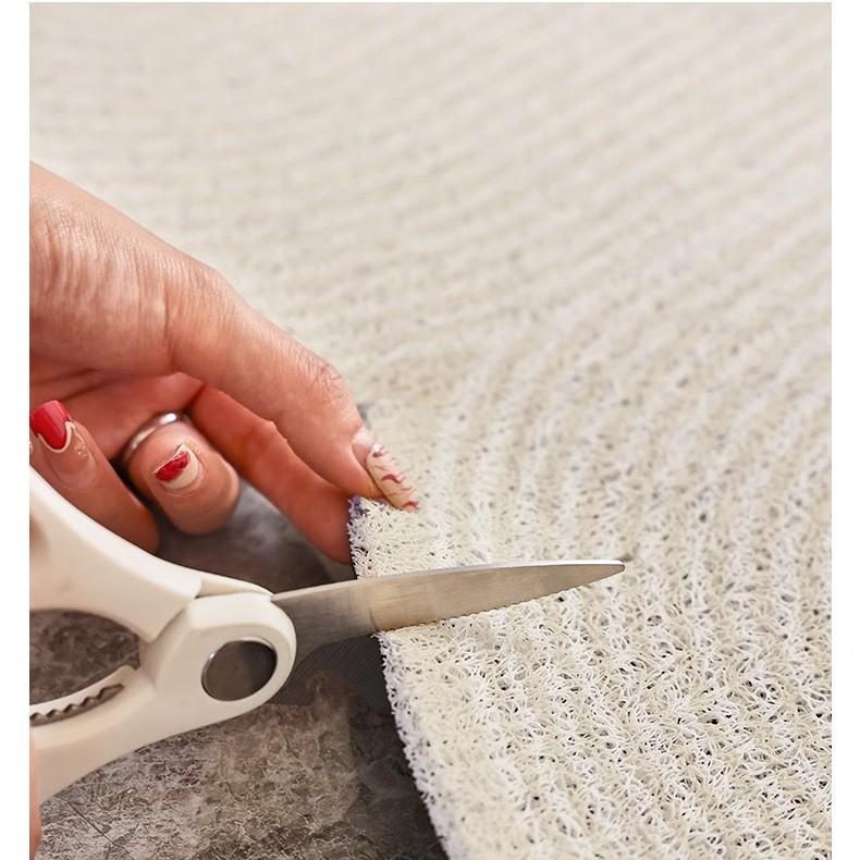 Entry Door Floor Mat Wire Ring Dirt-resistant Anti-slip Mat Porch Door Entrance Can Be Cut Foot Mat Shoe Change Area Dust Removal Entrance Door Mat