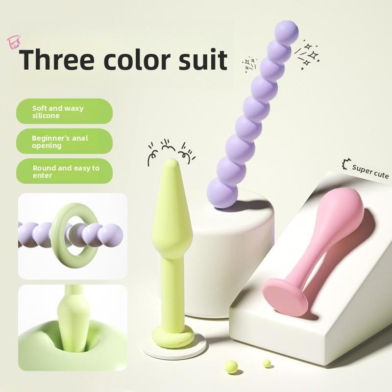 3PCS Butt Plug Masturbation Anals Plug Vaginal Plug For Different Size Erotic Anus Plug Adult Sex Toys Woman Men Anal Dilator 18