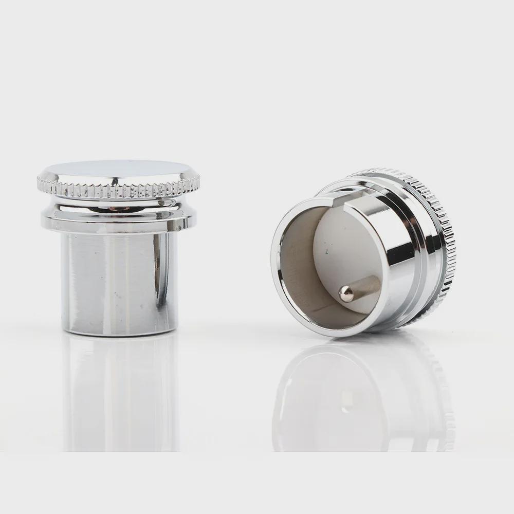 Copper Gold-Plated Rhodium XLR Male & Female Protective Cap with Dust Cover
