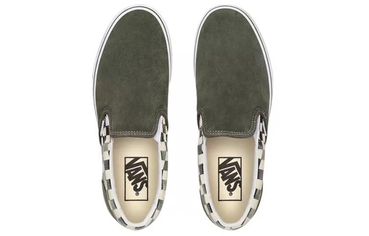 Vans Washed Classic Slip On Green VN0A4U38WO3