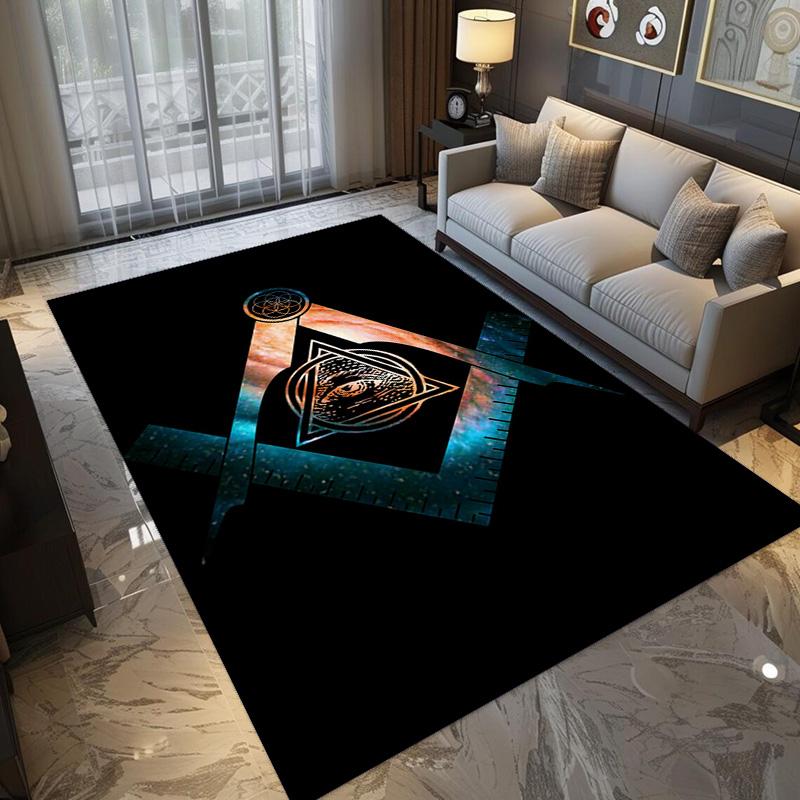 Esoteric Symbols Cosmic Harmony carpet Doormat Home Decor Protective pad Christmas gifts Fashion