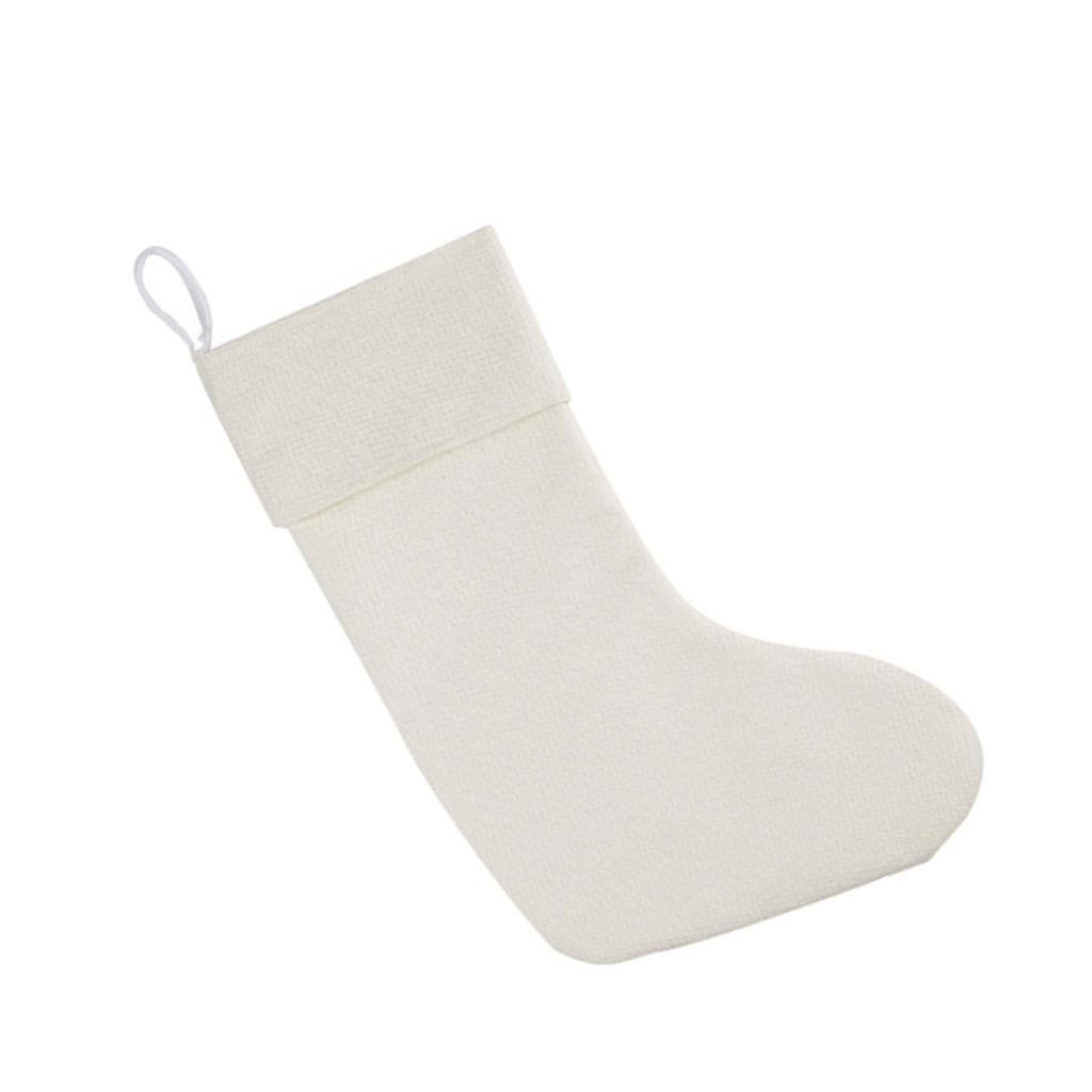 Festive Christmas Stockings Non-woven Fabric Hanging Socks Candy Gift Bag Decorations for Tree Pendant Holiday Party