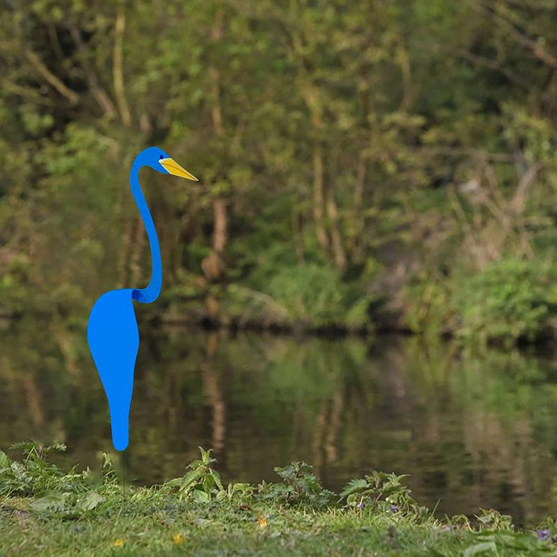 Gartendekoration Bunter Wirbelvogel Bewegt sich mit dem Wind Flamingo Außenhof