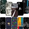 FM18 Cycling Bicycle Soft Shell Phone Case for Xiaomi Poco C40 C50 C51 C55 C65 C71 C75 F3 F5 F6 F7 M2 M3 Pro Ultra